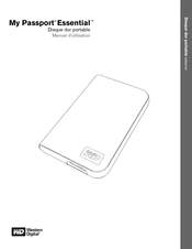 Western Digital My Passport Essential Manuel D'utilisation