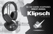 Klipsch KG-300 Manuel Du Propriétaire