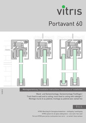 Vitris Portavant 60 Instructions D'installation