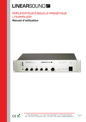 Linear Technologie LINEAR SOUND LTS.AMPLOOP Manuel D'utilisation