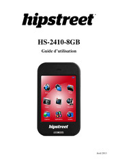 Hipstreet HS-2410-8GB Guide D'utilisation