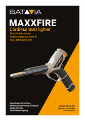 Batavia MAXXFIRE BT-BL001 Mode D'emploi