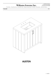 Williams-Sonoma AUSTEN Instructions D'assemblage