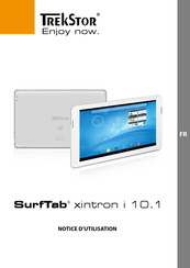 Trekstor SurfTab xintron i 10.1 Notice D'utilisation