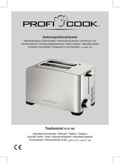 Profi Cook PC-TA 1082 Mode D'emploi