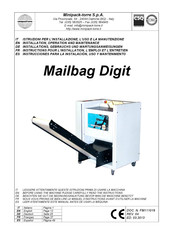 Minipack-Torre Mailbag Digit Instructions Pour L'installation, L'emploi Et L'entretien