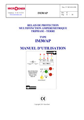 MICROENER IM30/AP Manuel D'utilisation