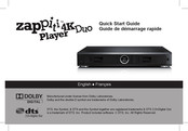 Zappiti Player 4K Duo Guide De Démarrage Rapide