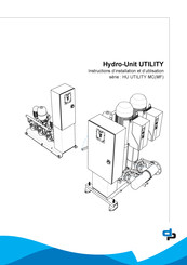 DP Pumps HU UTILITY MF Série Instructions D'installation Et D'utilisation