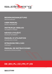 Steinberg Systems SBS-DT-999 Manuel D'utilisation