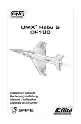 Horizon Hobby E-Flite UMX Habu S DF180 Manuel D'utilisation