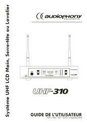 audiophony 7330 Guide De L'utilisateur