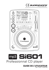 audiophony Si601 Guide De L'utilisateur
