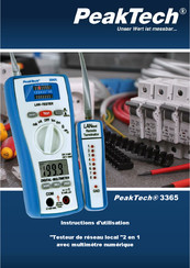 Peaktech 3365 Instructions D'utilisation