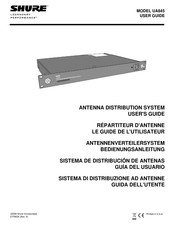 Shure UA845 Guide De L'utilisateur