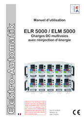 Elektro-Automatik ELM 5000 Manuel D'utilisation