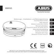 Abus RWM165 Manuel Utilisateur