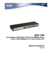 D-Link DES-1228 Manuel D'utilisation