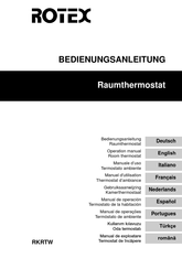 Rotex RKRTW Manuel D'utilisation