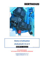 Berthoud dualelec IV Notice D'utilisation