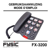 Fysic FX-3200 Mode D'emploi