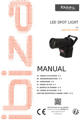 Ibiza Light LEDSPOT10W Manuel D'utilisation