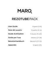 Marq REZOTUBE PACK Guide D'utilisation