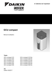 Daikin Rotex GCU compact 520 Biv Manuel D'utilisation