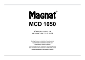 Magnat MCD 1050 Mode D'emploi