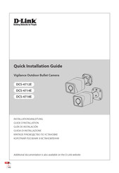 D-Link DCS-4712E Guide D'installation