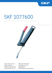 Skf 1077600 Mode D'emploi