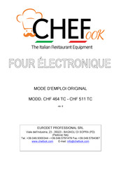 CHEFOOK CHF 511 TC Mode D'emploi