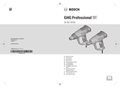 Bosch GHG Professional 18-60 Notice Originale
