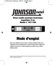 Johnson 1457 Mode D'emploi