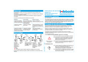 Webasto Telestart T70 Instructions De Service