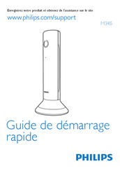 Philips M3451B/FR Guide De Démarrage Rapide