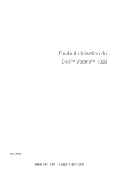 Dell Vostro 1000 Guide D'utilisation