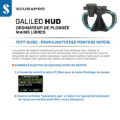 Scubapro Galileo HUD Petit Guide