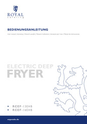 Royal Catering RCEF - 16EHB Manuel D'utilisation