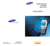 Samsung SGH-R210S Mode D'emploi