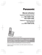 Panasonic KX-TG6711SL Manuel Utilisateur