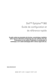 Dell Optiplex 960 Guide De Configuration Et De Référence Rapide