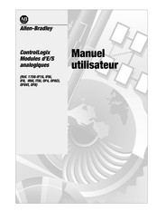 Rockwell Automation Allen-Bradley 1756-IF8 Manuel Utilisateur