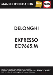 DeLonghi EC9665.M Manuel D'utilisation