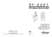 JB Systems RF-8SET Mode D'emploi