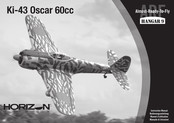 Horizon Hobby Hangar 9 Ki-43 Oscar 60cc Manuel D'utilisation