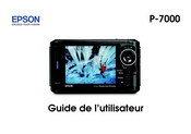 Epson P-7000 Multimedia Storage Viewer Guide De L'utilisateur