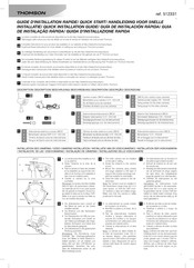 THOMSON 512331 Guide D'installation Rapide