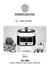 Rommelsbacher Hans MD 1000 Mode D'emploi