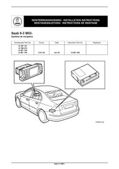 Saab 12 801 752 Instructions De Montage